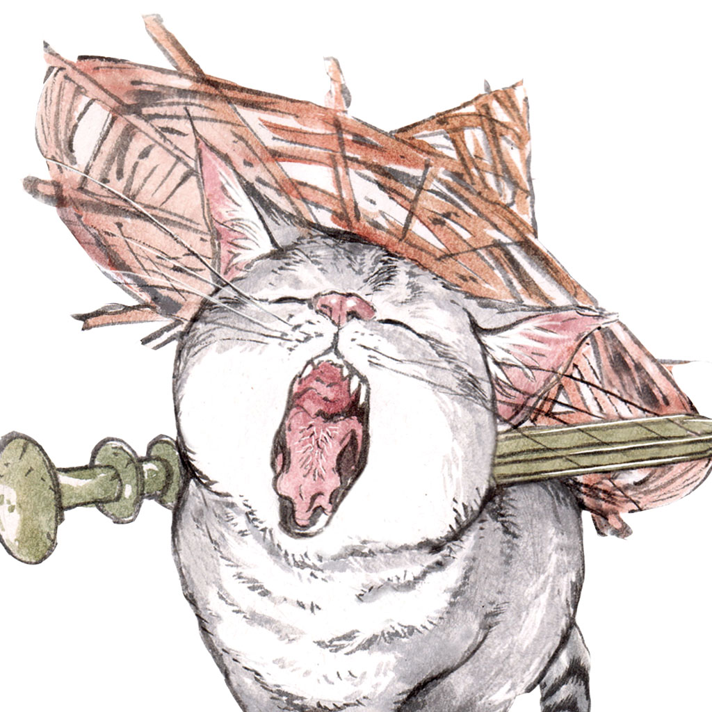 The Swordsman cat